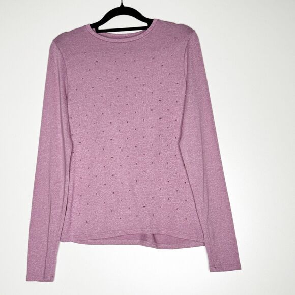 J. Crew CrewCuts Extra Soft Bejeweled Studded Top Girls Size 12-14 - Picture 8 of 8